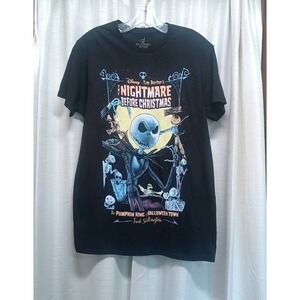 Hot Topic Disney The Nightmare Before Christmas‎ Graphic T-Shirt Size M